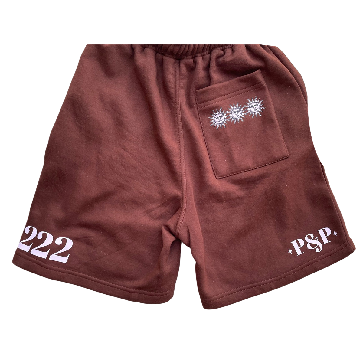 “BE YOU” SHORTS BROWN