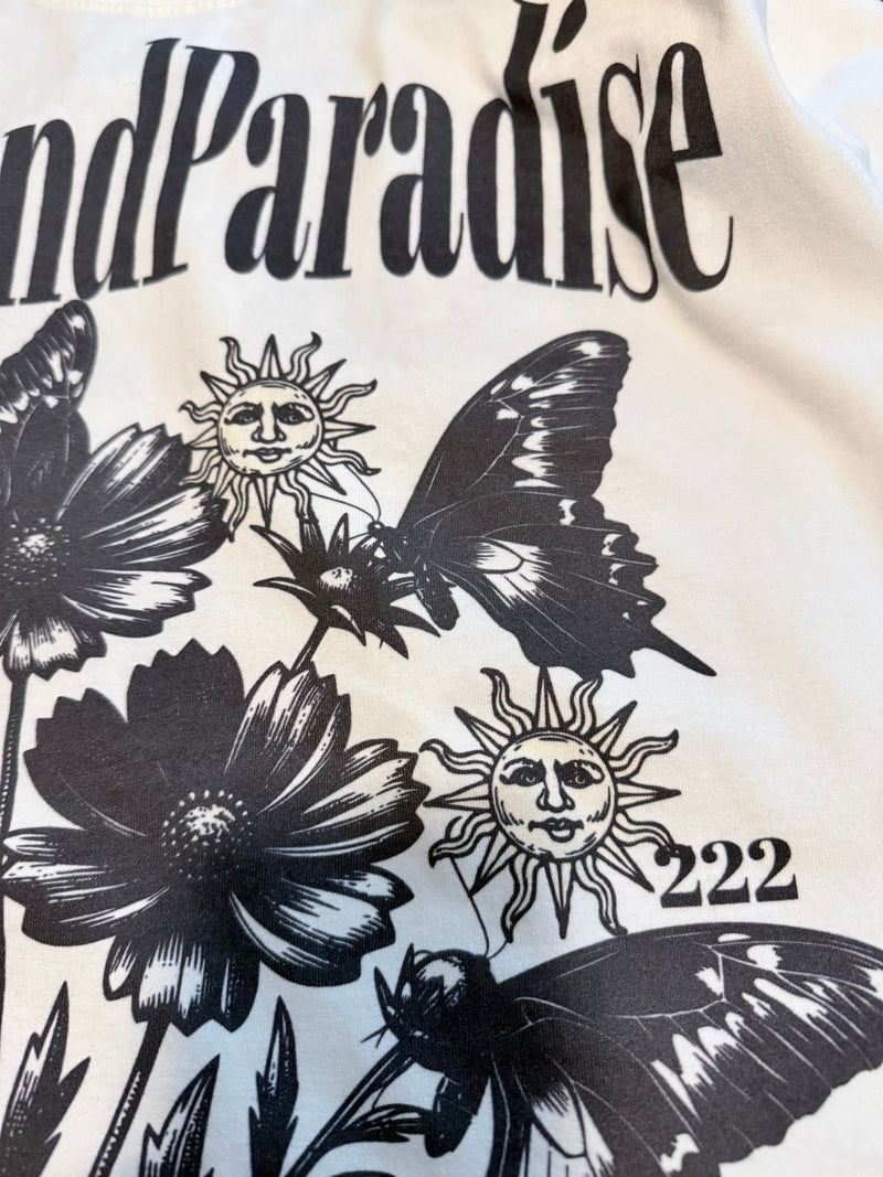 PEACE AND PARADISE "ESSENCE" OVERSIZED TEE